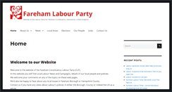Desktop Screenshot of farehamlabour.org.uk