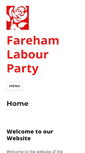 Mobile Screenshot of farehamlabour.org.uk